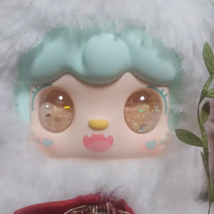 [BUNJANG] Yuki 400% Secret Rose Gold Glitter Pearl Eyes Figure / 유키 400% 토끼 꽃조각 시크릿 로즈 (골드 물눈)