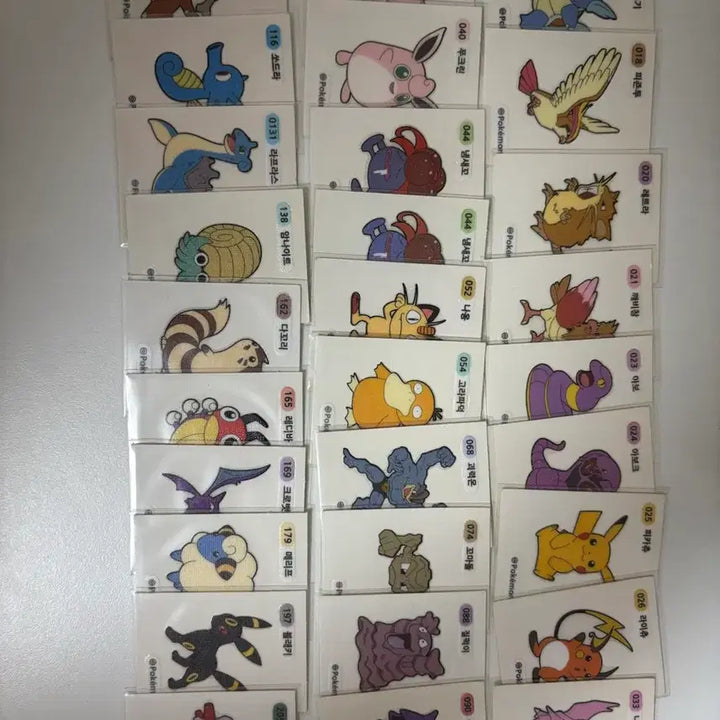 [BUNJANG] 1st Generation Pokemon Stickers - Purchase/Trade / 1세대 포켓몬 띠부씰 구매/교환