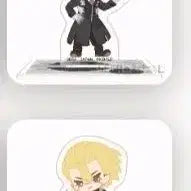 [BUNJANG] Dr. STONE Sega Prize Acrylic Stand &amp; Sticker Set (Xeno &amp; Stanley) / 닥터스톤 세가 쿠지 스탠리 제노 e상 아크릴 스탠드 + f상 스티커