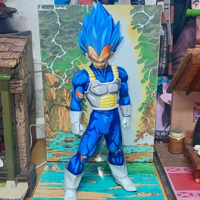 [BUNJANG] SMSP Vegeta Repaint Figure / Smsp 베지터피규어 리페인트