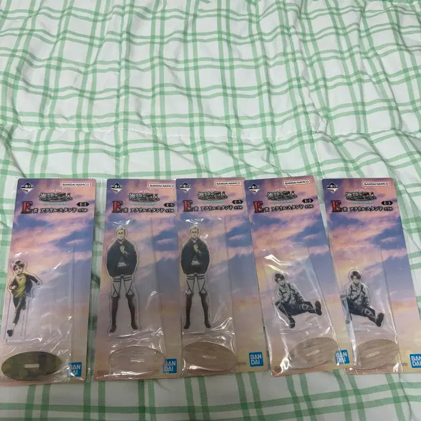 [BUNJANG] Ichiban Kuji Attack on Titan Eren Acrylic Stand E Prize (Sealed) / 이치방쿠지 진격의 거인 아크릴 스탠드 E상 에렌 (미개봉)
