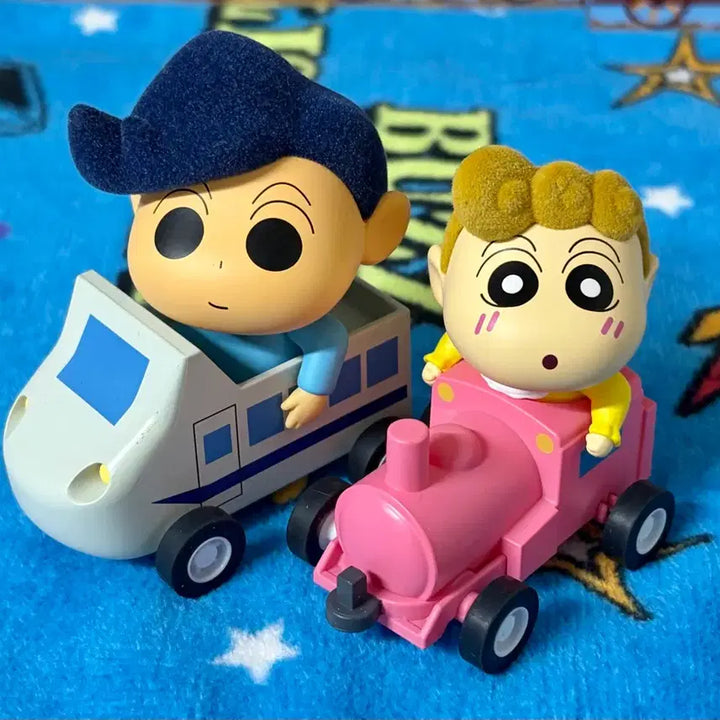 [BUNJANG] Crayon Shin-chan Train Figure Set / 짱구는 못말려 기차 피규어 2종