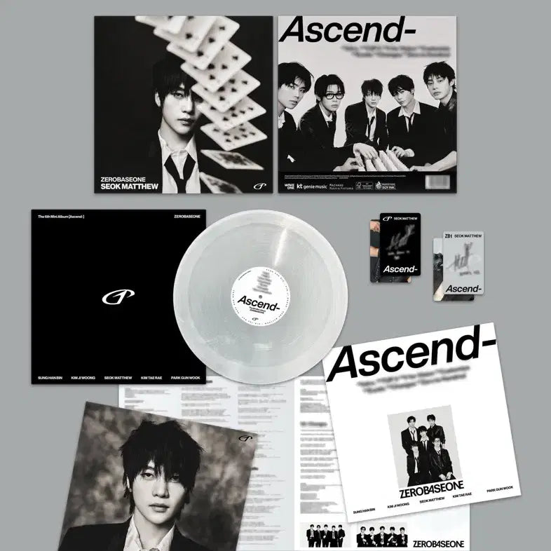 [BUNJANG] ZB1 ZB1 Album Version Matteo LP Split Set / 제베원 미니 6집 ascend 석매튜 엘피 LP 버전 분철