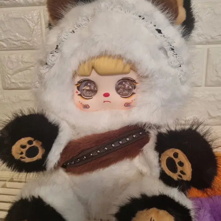 [BUNJANG] Mochichi 600 White Fox Plush / 베이비쓰리 모치치600 흰여우