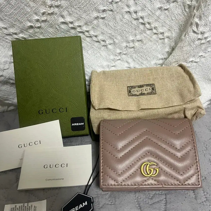 [BUNJANG] Gucci GG Marmont Matelassé Wallet / [새상품] 구찌 GG 마몽 마틀라세 지갑