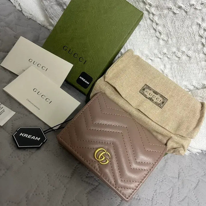 [BUNJANG] Gucci GG Marmont Matelassé Wallet / [새상품] 구찌 GG 마몽 마틀라세 지갑