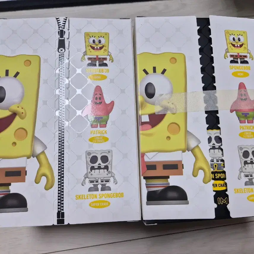 [BUNJANG] Thrilljoy x Spongebob Collaboration Limited Edition Chase Figure Bundle / 한정판 Thrilljoy x 스폰지밥 콜라보, 스폰지밥, 뚱이 시크릿 일괄