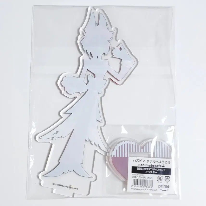 [BUNJANG] Hazbin Hotel Animate Collaboration Cafe Big Acrylic Stand Alastor (Sealed) / 해즈빈 호텔 애니메이트 콜라보 카페 빅 아크릴 알래스터 (미개봉)