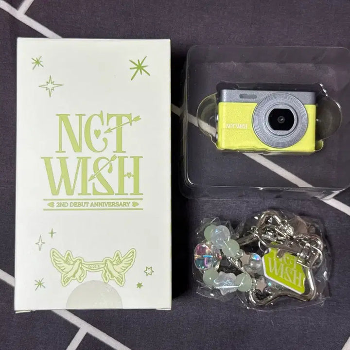 [BUNJANG] NCT WISH 2nd Anniversary MD Micro Camera Set Keyring (Main Product Split Set) / 엔시티위시 2주년 엠디 마이크로 카메라 세트 키링 본품 분철 nct