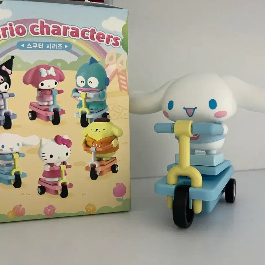[BUNJANG] Sanrio Characters Scooter Random Figure Cinnamonroll / 산리오 캐릭터즈 스쿠터 랜덤피규어 시나모롤