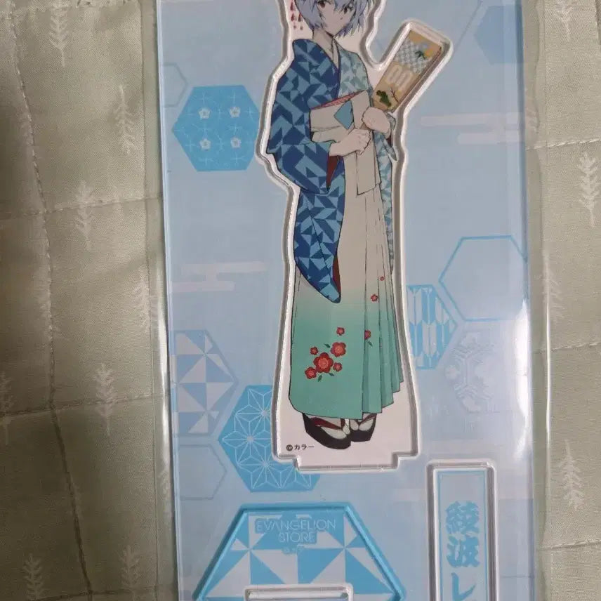 [BUNJANG] Evangelion Ayanami Rei Kimono Acrylic Stand / 에반게리온 아야나미 레이 기모노 아크릴 스탠드
