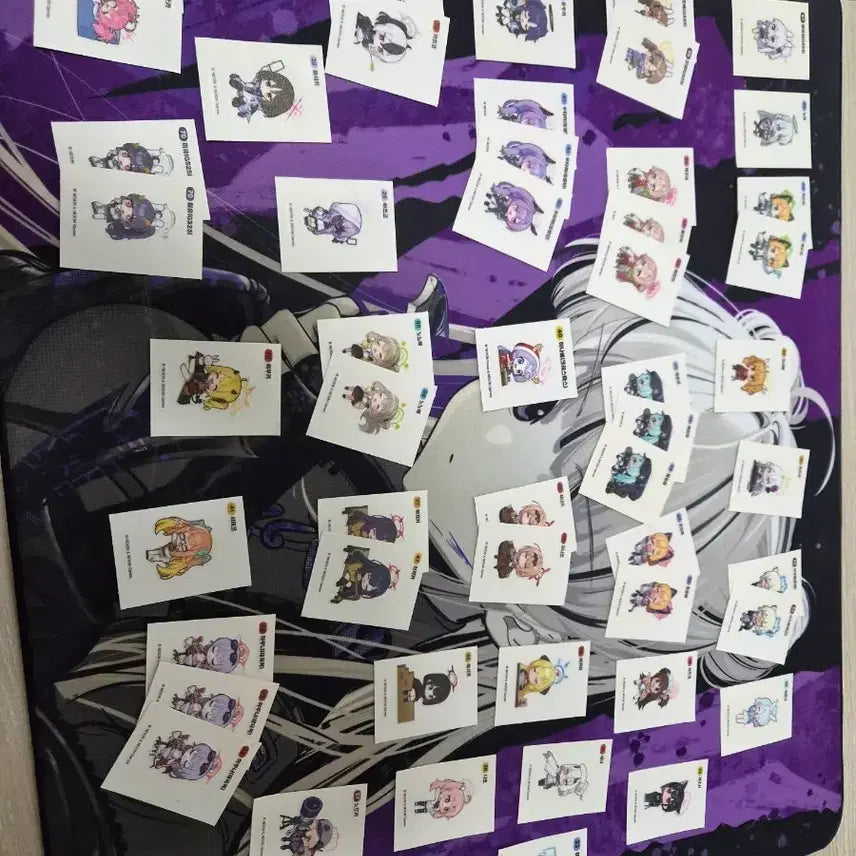 [BUNJANG] Blue Archive Sticker (12 Types) / 블루아카이브 띠부씰 일광