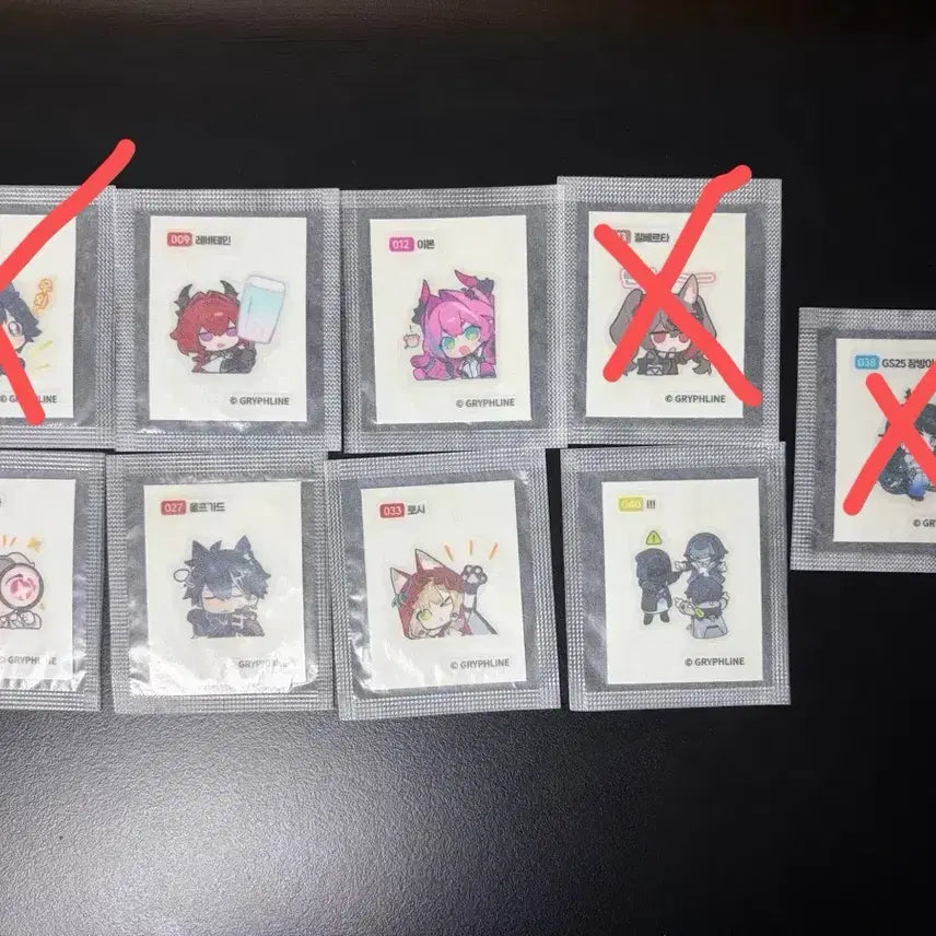 [BUNJANG] Endfield Ttibusil Sticker Trade / 엔드필드 띠부실 판매합니다