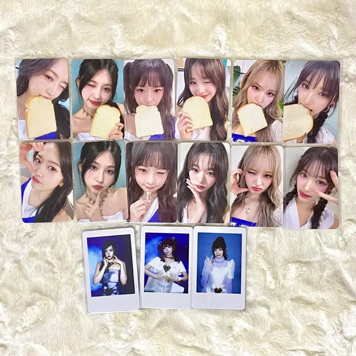[BUNJANG] IVE Switch WithMUV Lucky Draw "Bread" Polaroids Photocard Bundle Set / 일괄 Set) 아이브 스위치 위드뮤 럭드 식빵 폴라 포카 안유진가을레이장