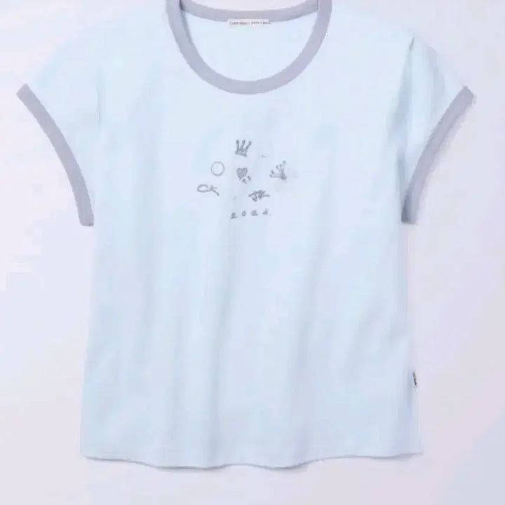 [SOLD OUT] [BUNJANG] Calvin Klein x Jungkook Calvin Klein Collaboration Ringer Baby T-shirt / CKJK 정국 캘빈클라인 콜라보 링거 베이비 반팔