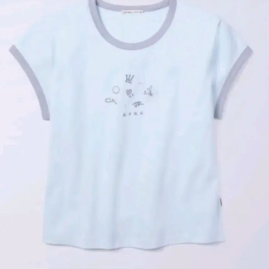 [SOLD OUT] [BUNJANG] Calvin Klein x Jungkook Calvin Klein Collaboration Ringer Baby T-shirt / CKJK 정국 캘빈클라인 콜라보 링거 베이비 반팔