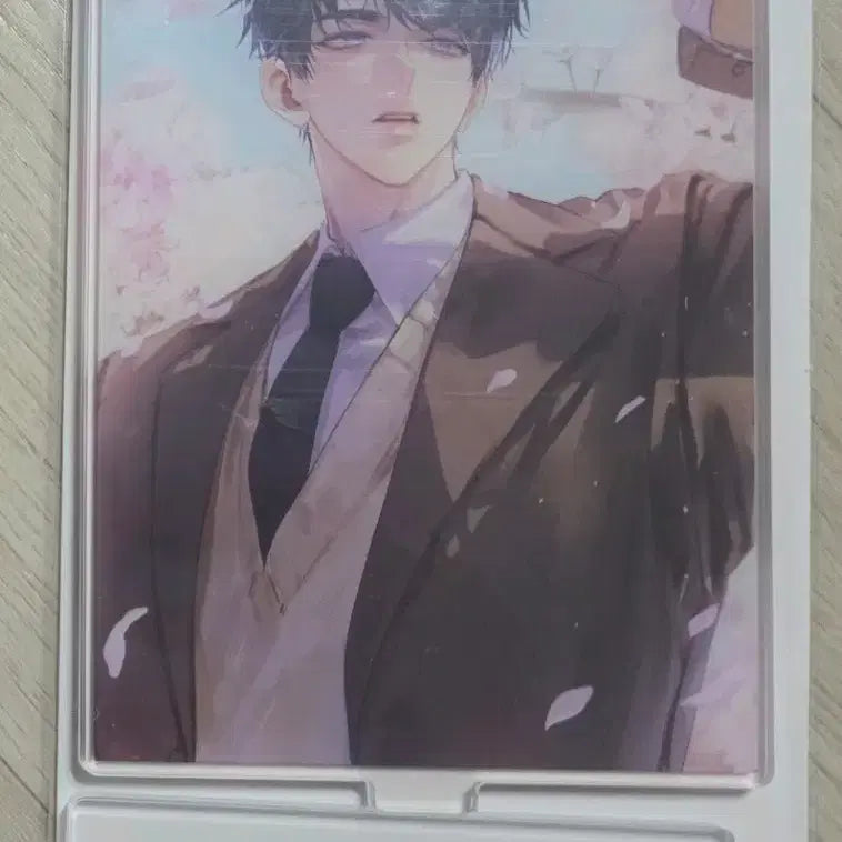 [BUNJANG] Ryu Jaegwan Cherry Blossom Acrylic Stand / 괴출 괴담출근 비공굿 용사님 류재관 벚꽃 아크릴스탠드 원가 이하 양도