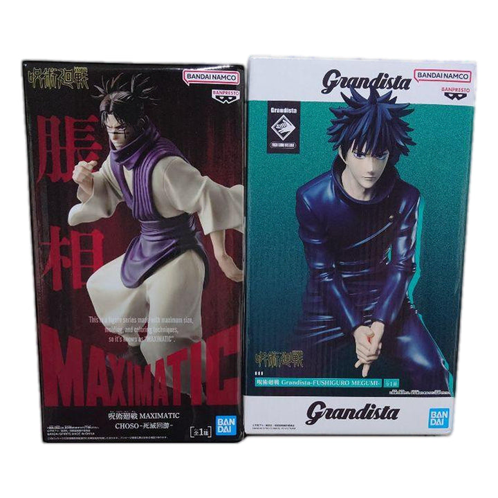 [BUNJANG] Choso MAXIMATIC &amp; Megumi Fushiguro Grandista Figures Bundle Set / 쵸소우 MAXIMATIC &amp; 후시구로 메구미 Grandista 일괄