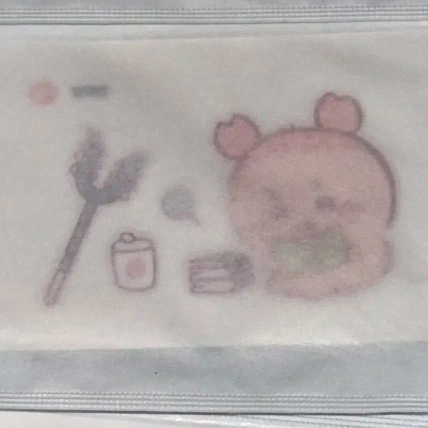 [BUNJANG] Olive Young MONZBAGEL "Kani" Big Bread Chip Sticker / 올리브영 먼작귀 베이글칩 빅 띠부씰 ( 카니 )