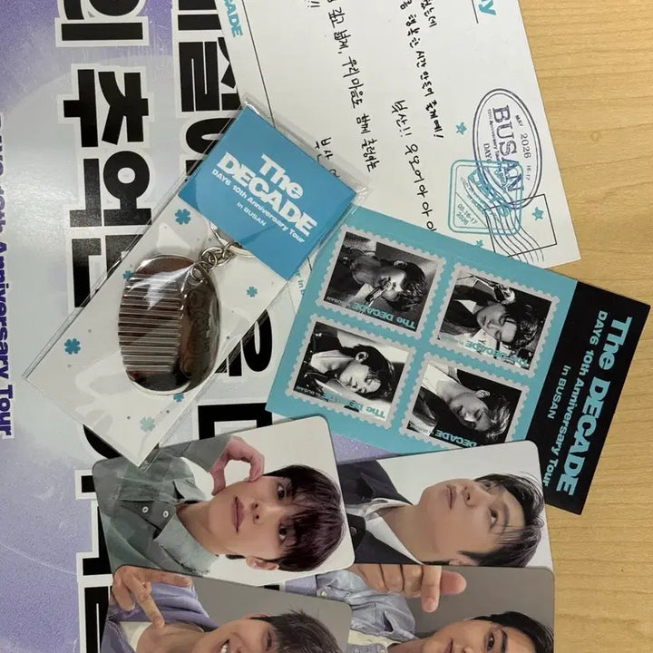 [BUNJANG] Day6 Busan Entrance Gift Slogan Set &amp; Sungjin Photocard / 데이식스 부산 입장기프트