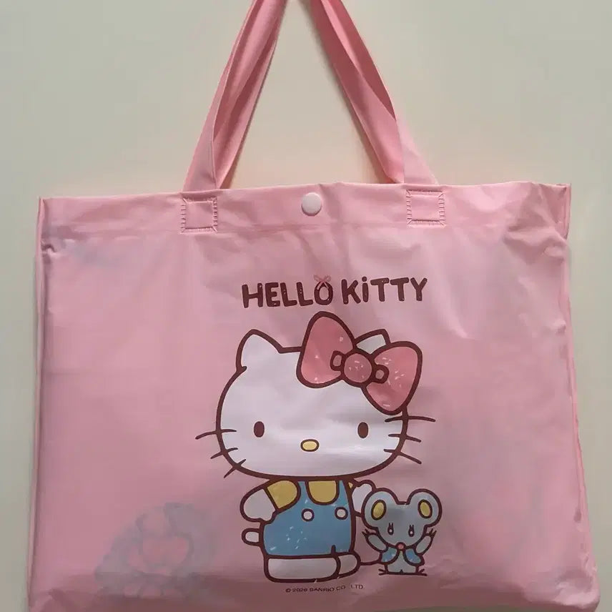 [BUNJANG] Hello Kitty Raincoat with Bag / 헬로키티 우비