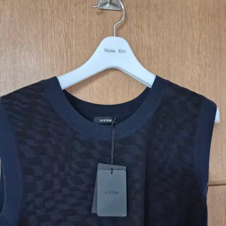[BUNJANG] SYSTEM Houndstooth Rayon Vest / [새상품] SYSTEM 시스템 레이온 베스트