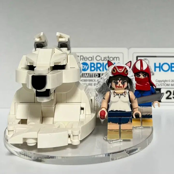 [BUNJANG] Habrick Ghibli Princess Mononoke Custom LEGO / 하비브릭 지브리 원령공주 커스텀 레고
