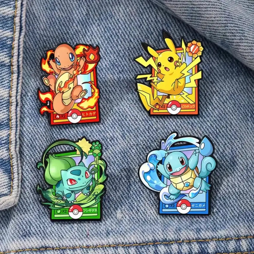 [BUNJANG] Pokemon "Original 151" Brooch Set / 포켓몬스터 브로치 세트 (상태 최상)