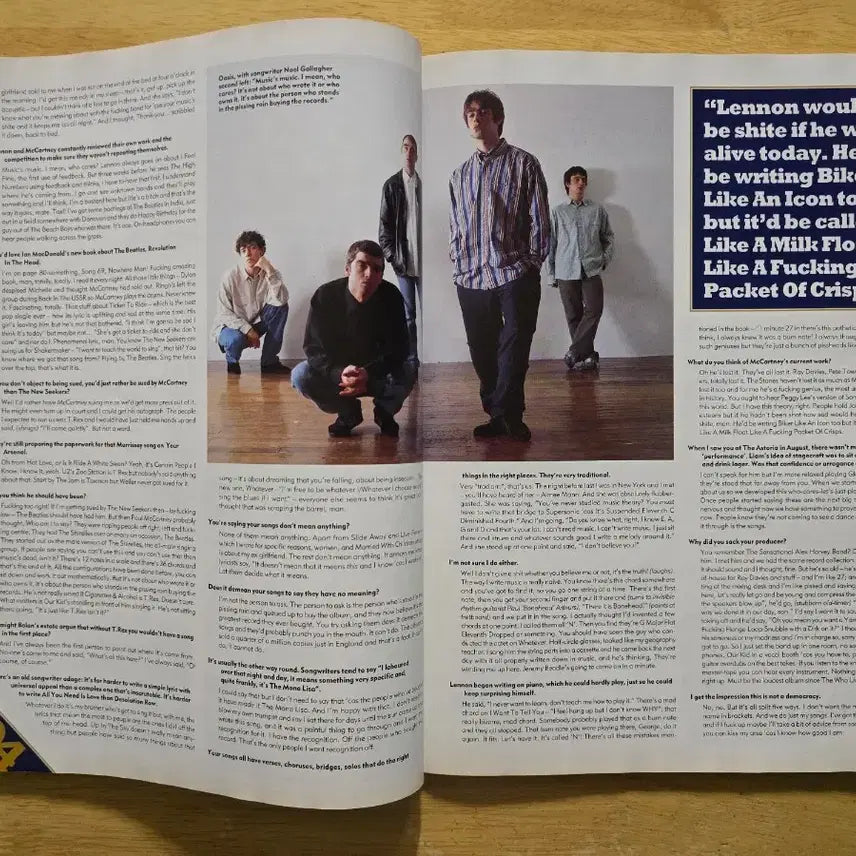[BUNJANG] MOJO Magazine Oasis / 매거진 oasis 오아시스 MOJO 매거진