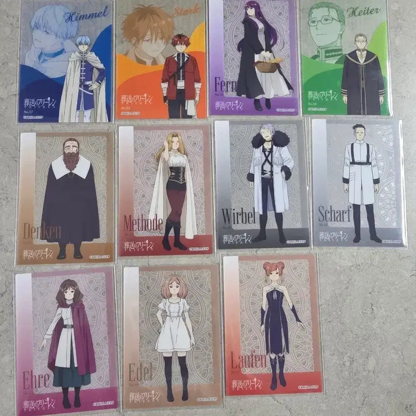 [BUNJANG] Frieren Batch (Clear Card, Bookmark, Acrylic) Merchandise Set / 프리렌 굿즈 일괄 판매(클리어카드, 북마크, 아크릴)
