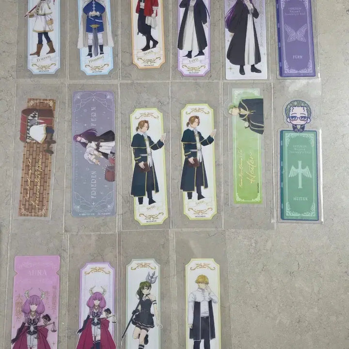 [BUNJANG] Frieren Batch (Clear Card, Bookmark, Acrylic) Merchandise Set / 프리렌 굿즈 일괄 판매(클리어카드, 북마크, 아크릴)