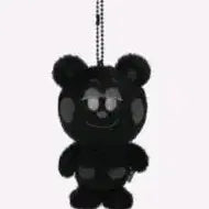[BUNJANG] Lizco Riraz Doll Keychain - Black / 리즈코 블랙 리라즈 검정 리라즈 깜장 전시회 리라즈 인형 키링