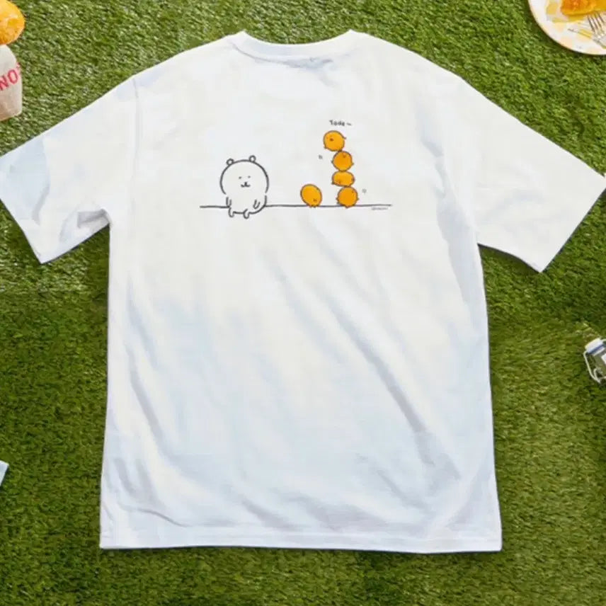 [BUNJANG] Spao Nongdamgom Corocoro T-Shirt (S, Korean Exclusive) / [미개봉] 농담곰 고로케 티셔츠 s 한국한정 스파오 시원하담곰 담곰이