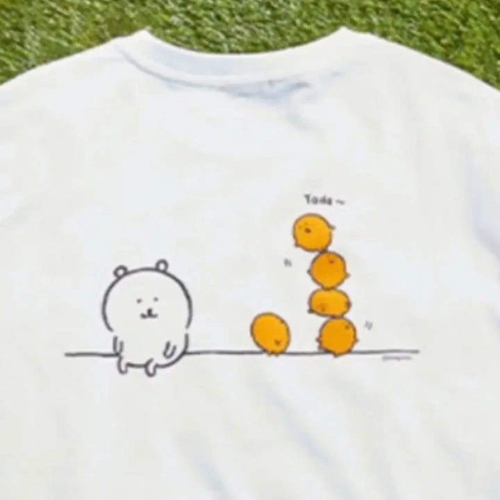 [BUNJANG] Spao Nongdamgom Corocoro T-Shirt (S, Korean Exclusive) / [미개봉] 농담곰 고로케 티셔츠 s 한국한정 스파오 시원하담곰 담곰이