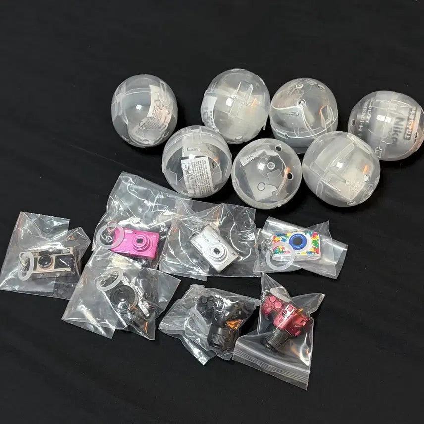 [BUNJANG] Bandai Nikon Camera Gacha Seals Bundle Set / 일괄) 반다이 니콘 카메라 가챠 메지루시