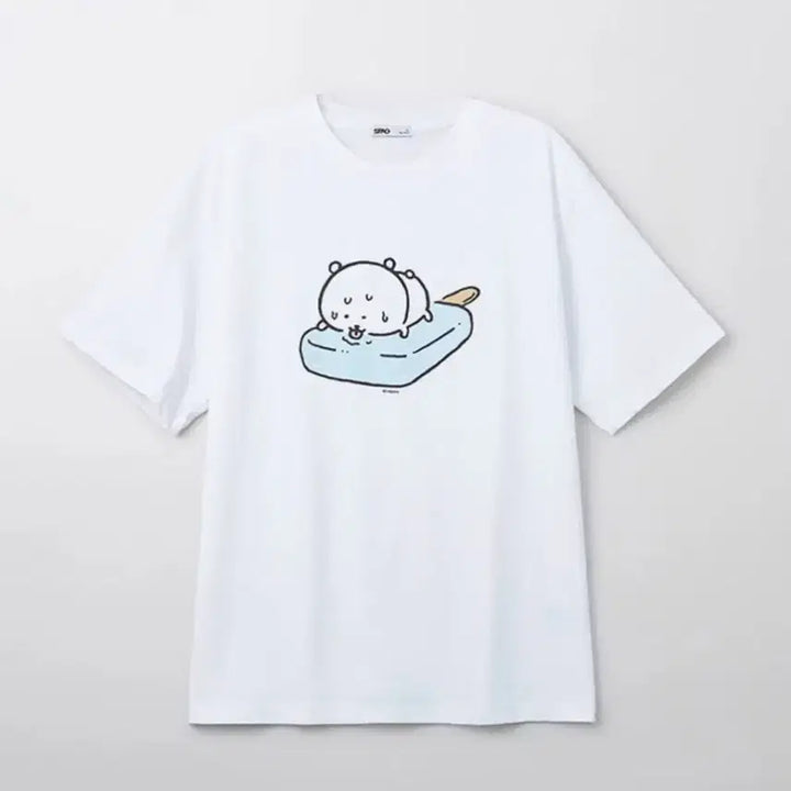 [BUNJANG] SPAO Ice Cream Nunchigom Summer T-Shirt M Size / [미개봉] s 아이스크림 담곰이 여름 반팔 티셔츠 농담곰 캐릭터 스파오