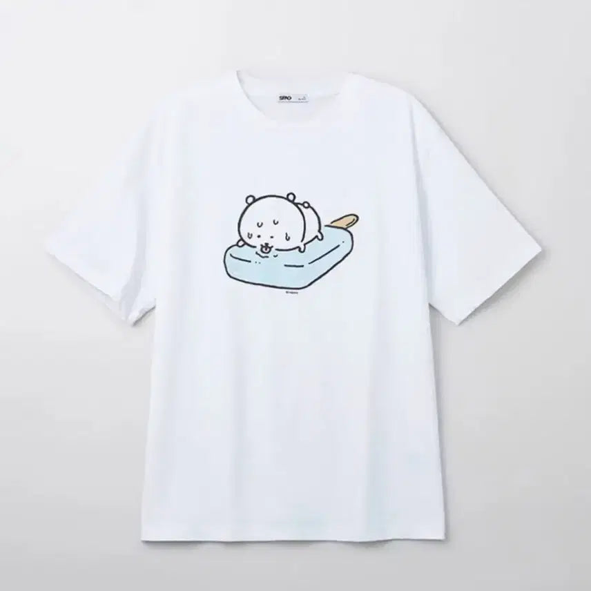 [BUNJANG] SPAO Ice Cream Nunchigom Summer T-Shirt M Size / [미개봉] s 아이스크림 담곰이 여름 반팔 티셔츠 농담곰 캐릭터 스파오