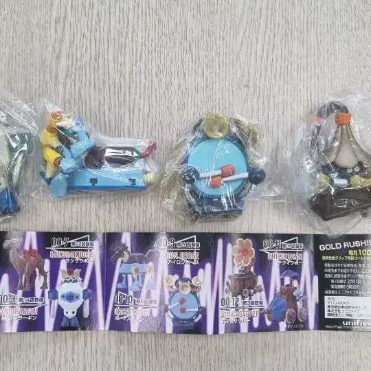 [BUNJANG] Unifive Tekkore Figure Set Yatterman / 유니파이브 테키코레 피규어 미개봉 세트ㅡ얏타맨