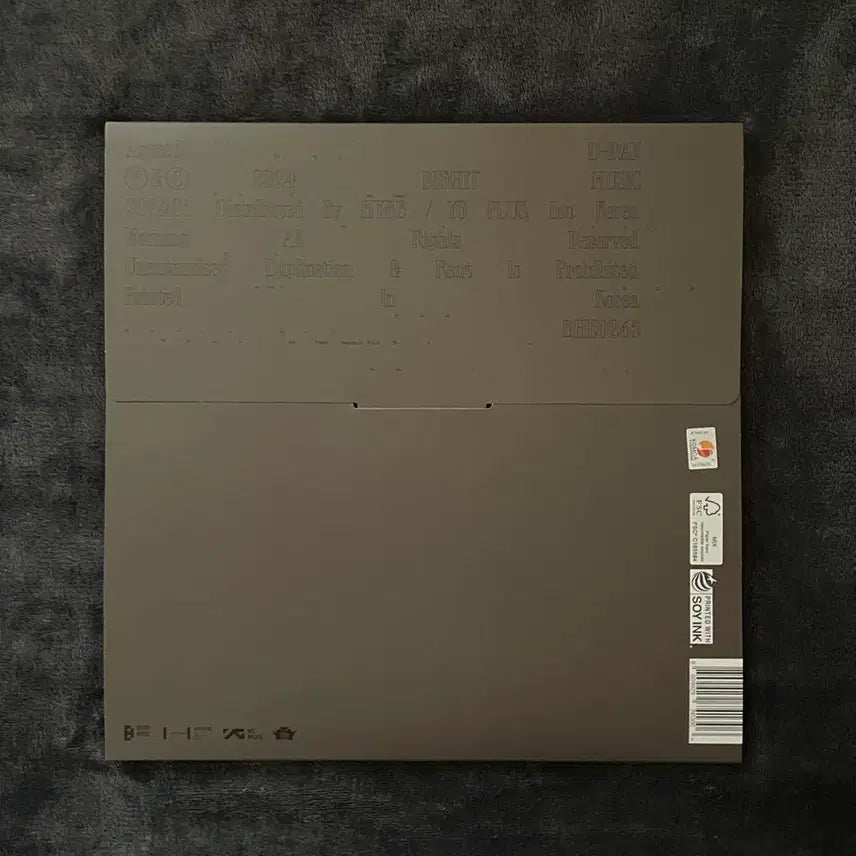 [SOLD OUT] 슈가 디데이 엘피 Agust D D-Day lp