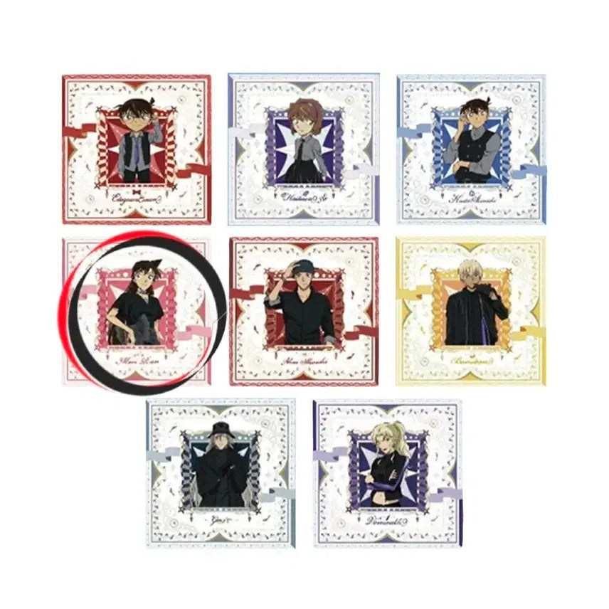 [BUNJANG] Detective Conan: Black Iron Submarine Lottery Prize F Handkerchief / 명탐정 코난 흑철의 어영 쿠지
