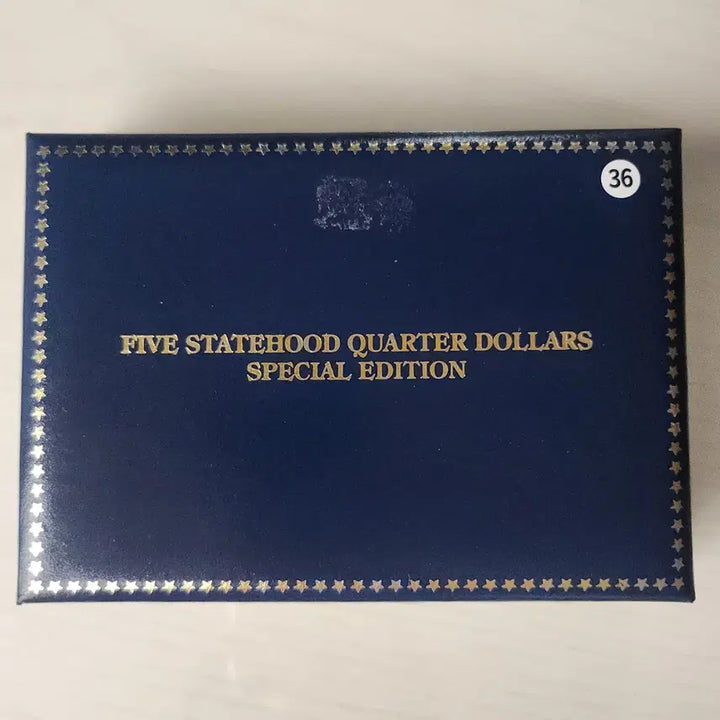 [BUNJANG] The Morgan Mint United States State Quarters 2001 Mint Colorized Coin 5-Coin Set / [색채주화] 미국주 모건 민트 컬러 주화 5개 세트 K146