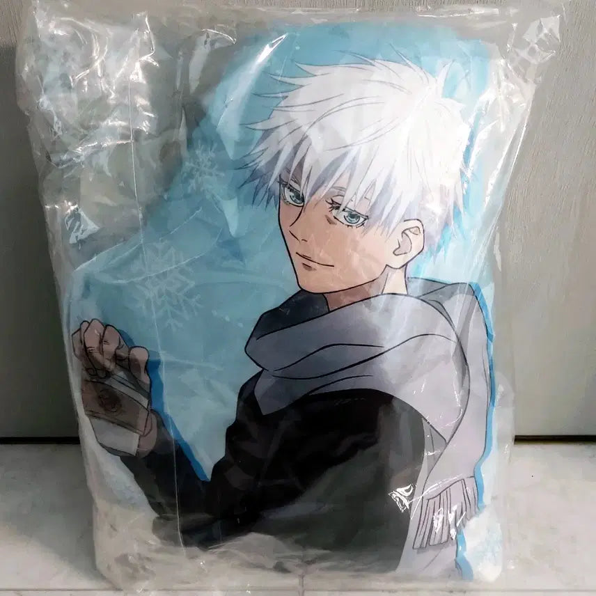 [BUNJANG] Jujutsu Kaisen Satoru Gojo Die-Cut Cushion / 주술회전 고죠 사토루 공식 다이컷 쿠션
