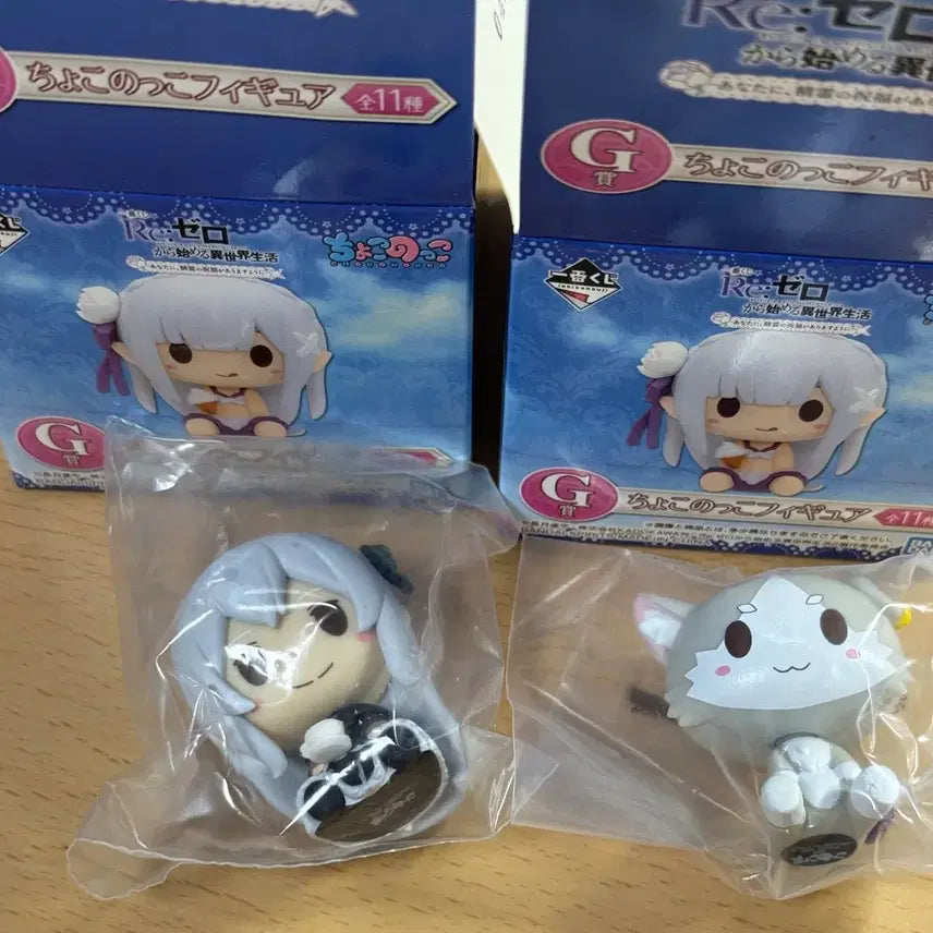 [BUNJANG] Re:Zero Echidna Chocolate Noko Bundle Set / 리제로 초코노코 팩 에키드나 일괄