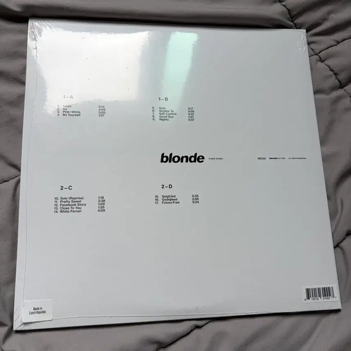 [BUNJANG] Frank Ocean Blonde LP / 프랭크오션 - 블론드 LP