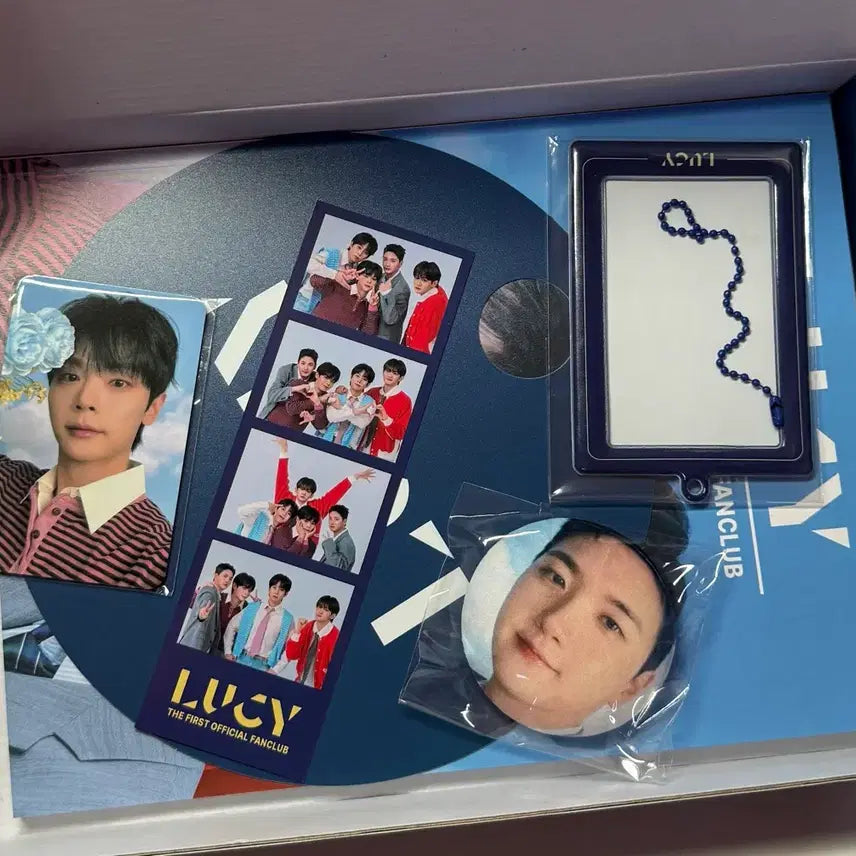 [BUNJANG] LUCY Official Walwal Membership Kit Photocard, 4-Cut Photo, Pin Badge / 루시 공식 왈왈이 멤버십 키트 (슬로건,멤버십카드 제외)