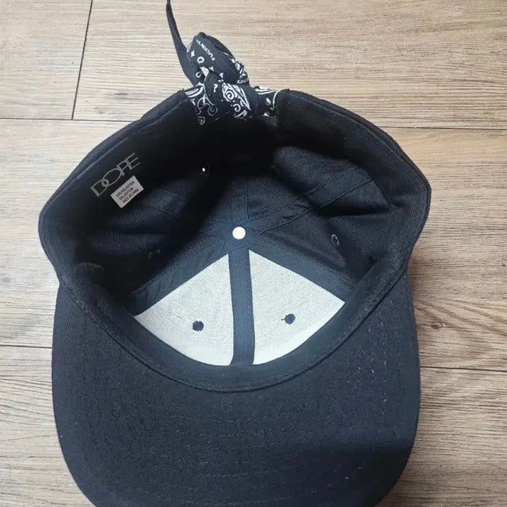 [BUNJANG] DOPE Bandana Snapback Hat Black / DOPE 도프 반다나 스냅백 모자 블랙( 지드래곤 )