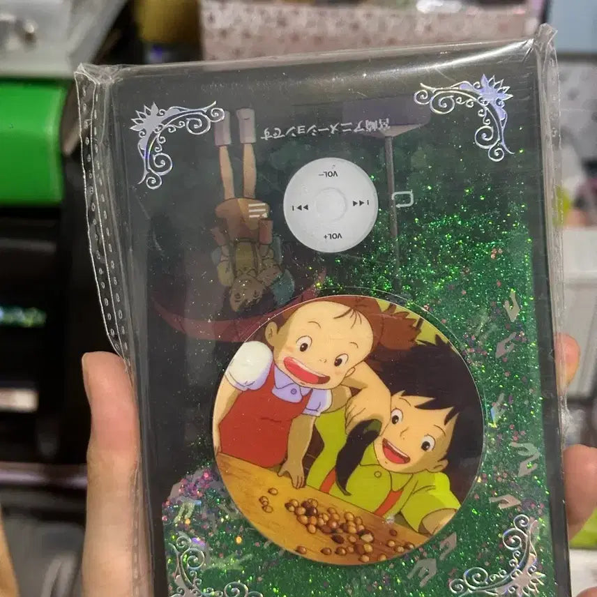 [BUNJANG] Ghibli MP3 Player Acrylic Card / 지브리 MP3 플레이어 아크릴 카드