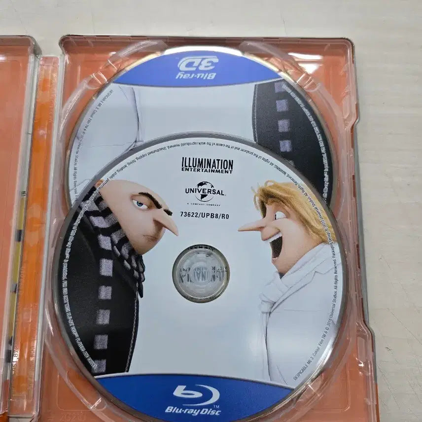 [BUNJANG] Despicable Me 3 2-Disc Steelbook Combo Pack (2D+3D) Limited Edition DVD / [BD](블루레이) 유니버셜애니메이션 "슈퍼배드3" 판매합니다.