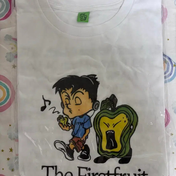 [BUNJANG] Mark Timetable The Puff First Fruit T-Shirt Sealed / 마크 타임테이블 더퍼프 퍼스트프룻 티셔츠 미개봉