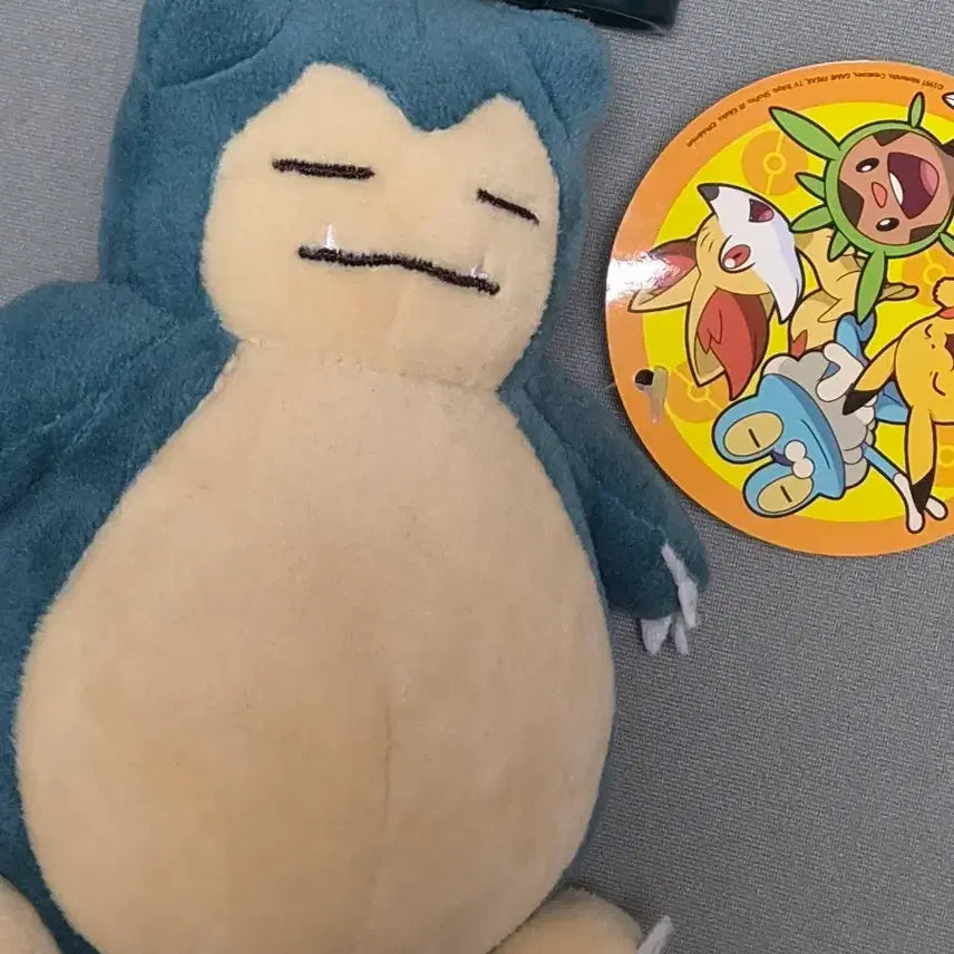 [BUNJANG] Pokemon Snorlax Plush Keychain / 포켓몬 잠만보 인형 키링 포켓몬스터